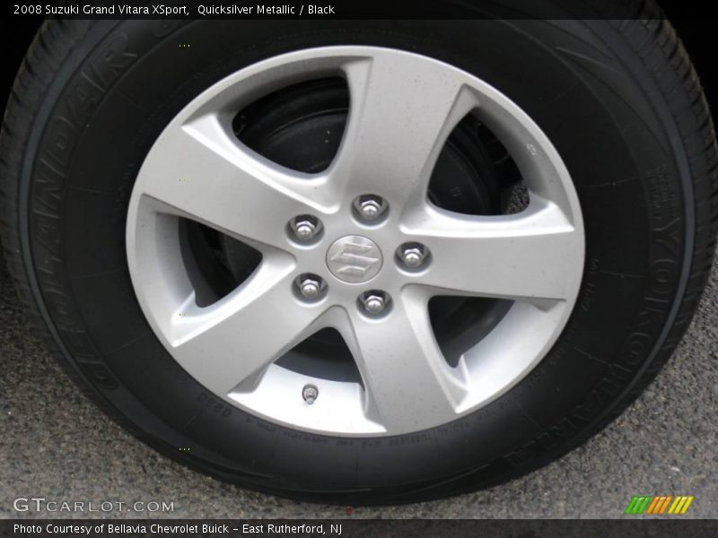 Quicksilver Metallic / Black 2008 Suzuki Grand Vitara XSport