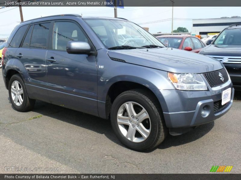 Azure Grey Metallic / Black 2008 Suzuki Grand Vitara Luxury