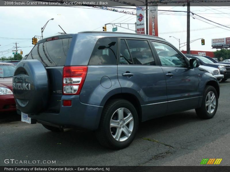 Azure Grey Metallic / Black 2008 Suzuki Grand Vitara Luxury