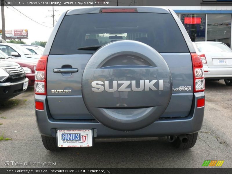 Azure Grey Metallic / Black 2008 Suzuki Grand Vitara Luxury