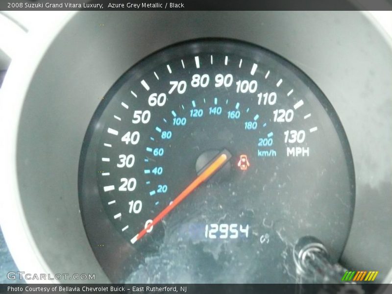 Azure Grey Metallic / Black 2008 Suzuki Grand Vitara Luxury