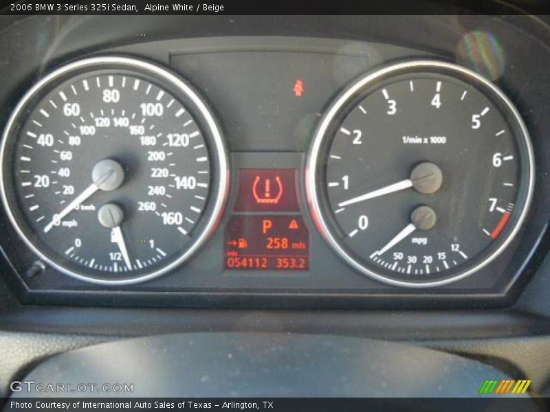 Alpine White / Beige 2006 BMW 3 Series 325i Sedan