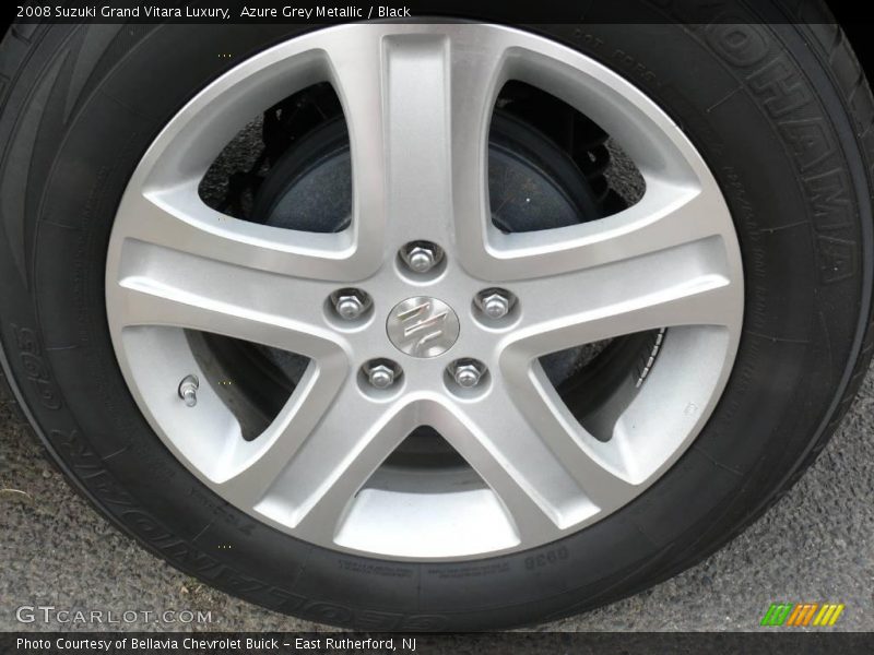 Azure Grey Metallic / Black 2008 Suzuki Grand Vitara Luxury