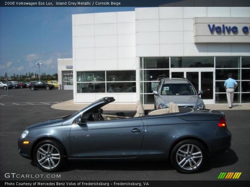 Island Grey Metallic / Cornsilk Beige 2008 Volkswagen Eos Lux