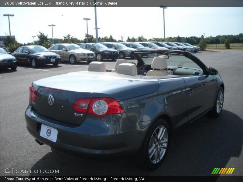 Island Grey Metallic / Cornsilk Beige 2008 Volkswagen Eos Lux