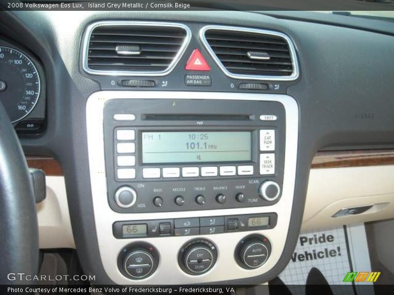 Island Grey Metallic / Cornsilk Beige 2008 Volkswagen Eos Lux