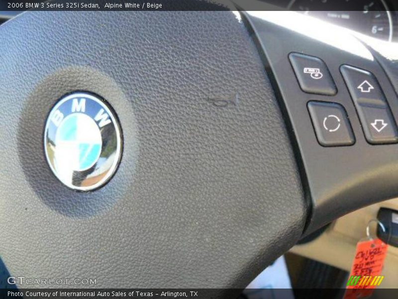 Alpine White / Beige 2006 BMW 3 Series 325i Sedan