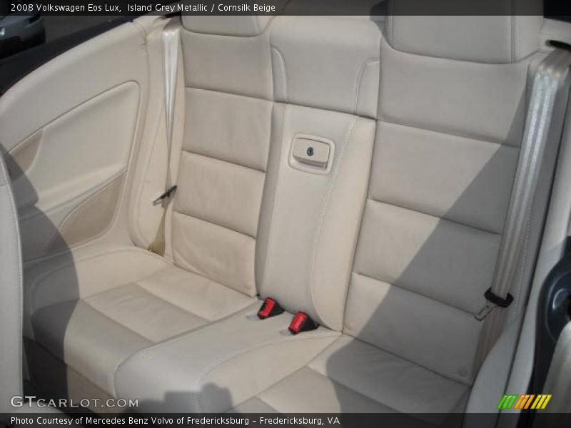 Island Grey Metallic / Cornsilk Beige 2008 Volkswagen Eos Lux