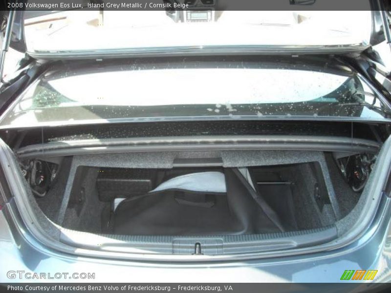 Island Grey Metallic / Cornsilk Beige 2008 Volkswagen Eos Lux