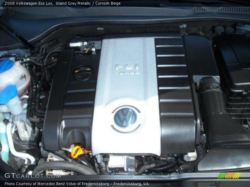 Island Grey Metallic / Cornsilk Beige 2008 Volkswagen Eos Lux