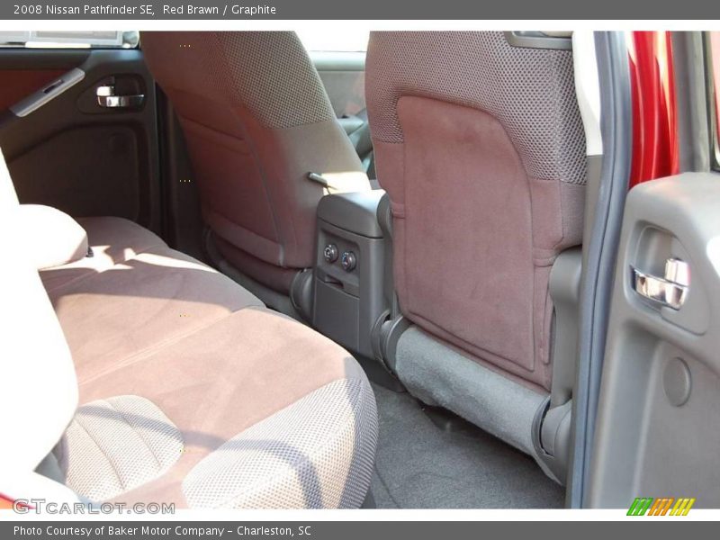 Red Brawn / Graphite 2008 Nissan Pathfinder SE