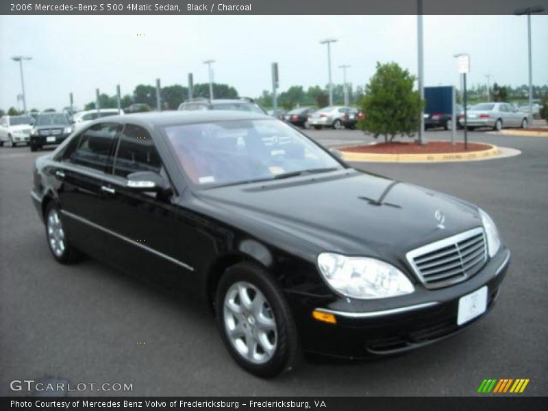 Black / Charcoal 2006 Mercedes-Benz S 500 4Matic Sedan
