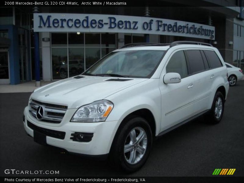 Arctic White / Macadamia 2008 Mercedes-Benz GL 320 CDI 4Matic