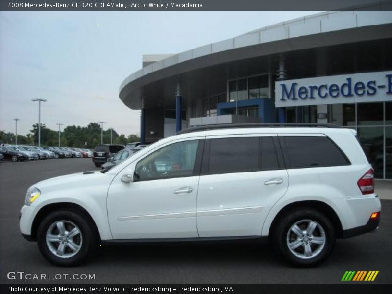 Arctic White / Macadamia 2008 Mercedes-Benz GL 320 CDI 4Matic