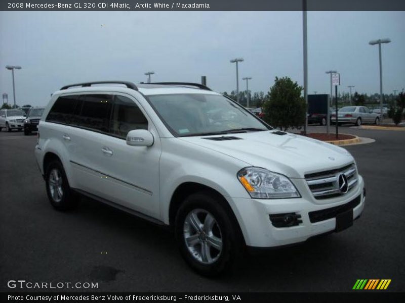 Arctic White / Macadamia 2008 Mercedes-Benz GL 320 CDI 4Matic