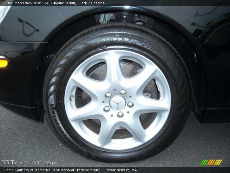 Black / Charcoal 2006 Mercedes-Benz S 500 4Matic Sedan