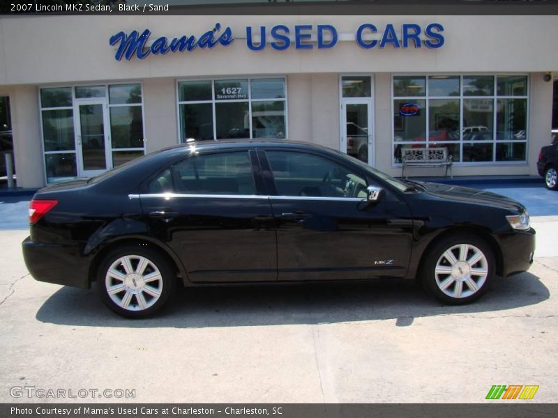 Black / Sand 2007 Lincoln MKZ Sedan