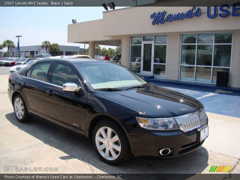 Black / Sand 2007 Lincoln MKZ Sedan