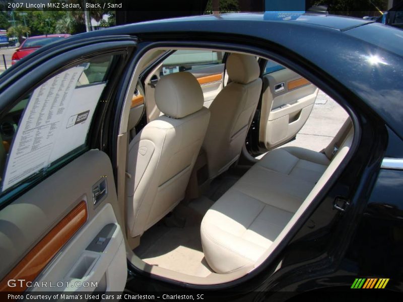 Black / Sand 2007 Lincoln MKZ Sedan