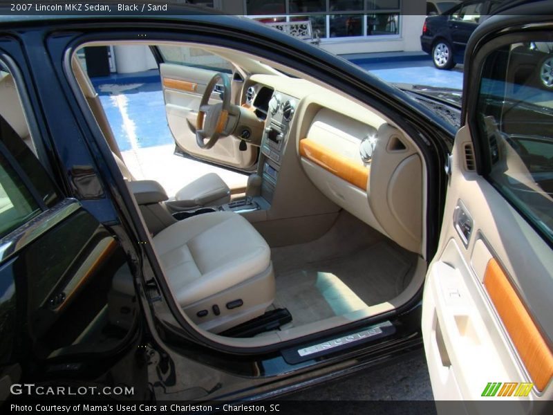 Black / Sand 2007 Lincoln MKZ Sedan