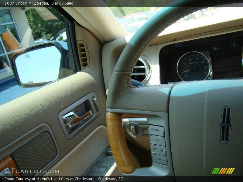 Black / Sand 2007 Lincoln MKZ Sedan