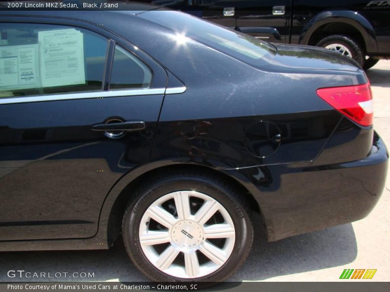 Black / Sand 2007 Lincoln MKZ Sedan