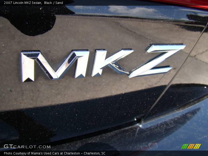 Black / Sand 2007 Lincoln MKZ Sedan