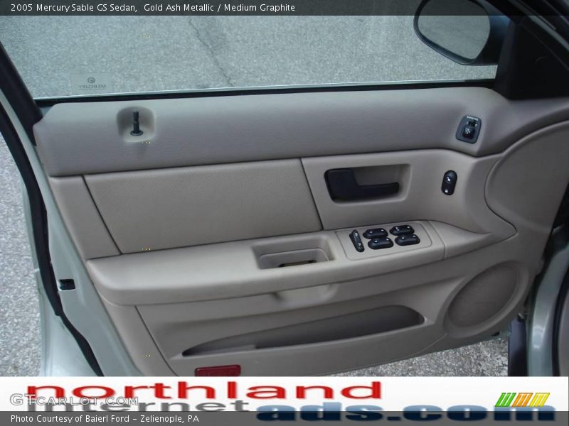 Gold Ash Metallic / Medium Graphite 2005 Mercury Sable GS Sedan