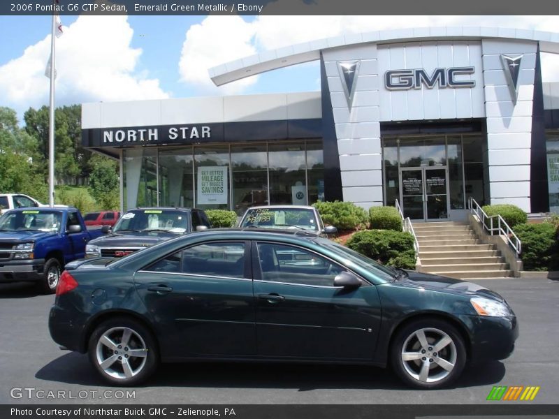 Emerald Green Metallic / Ebony 2006 Pontiac G6 GTP Sedan