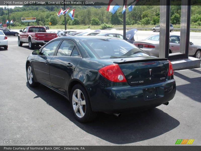 Emerald Green Metallic / Ebony 2006 Pontiac G6 GTP Sedan