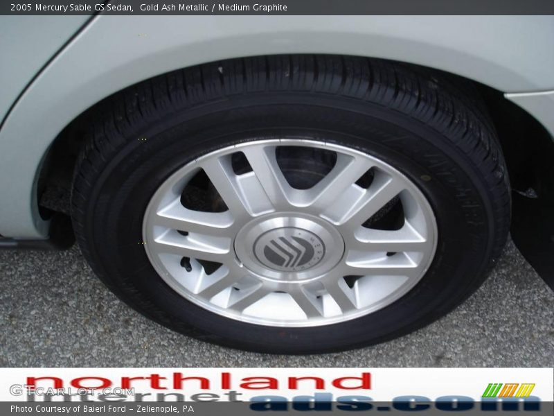 Gold Ash Metallic / Medium Graphite 2005 Mercury Sable GS Sedan