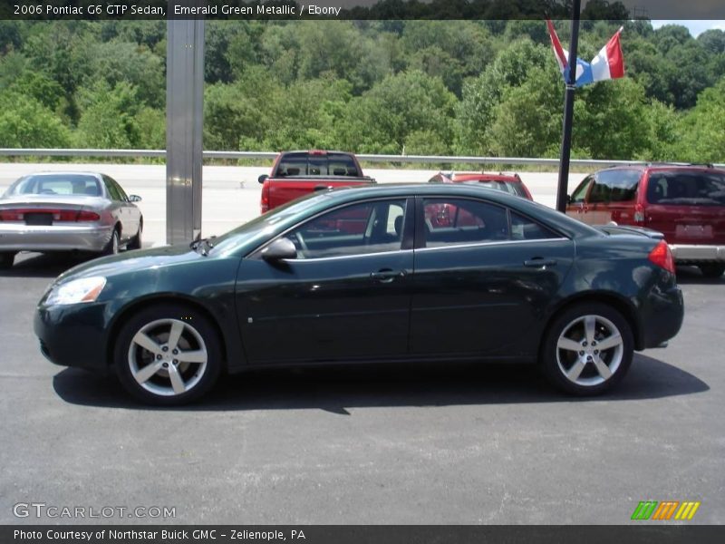 Emerald Green Metallic / Ebony 2006 Pontiac G6 GTP Sedan