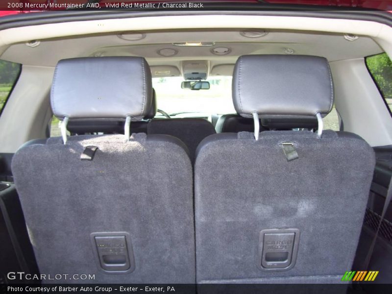 Vivid Red Metallic / Charcoal Black 2008 Mercury Mountaineer AWD