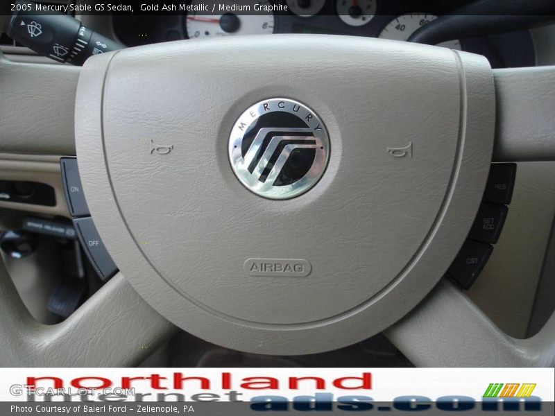 Gold Ash Metallic / Medium Graphite 2005 Mercury Sable GS Sedan