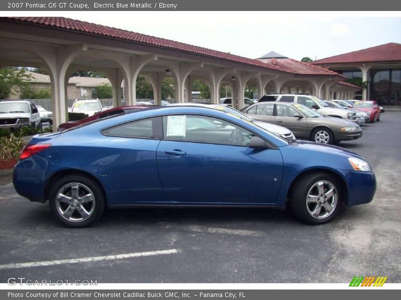 Electric Blue Metallic / Ebony 2007 Pontiac G6 GT Coupe