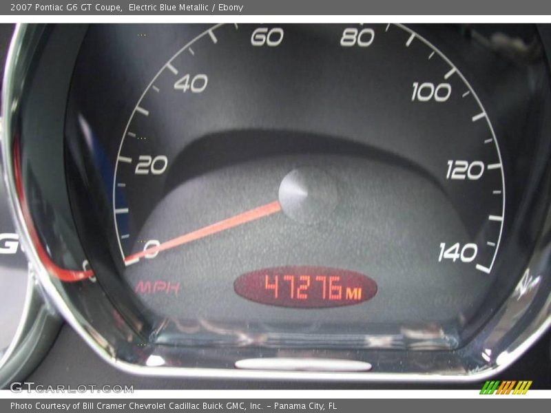 Electric Blue Metallic / Ebony 2007 Pontiac G6 GT Coupe