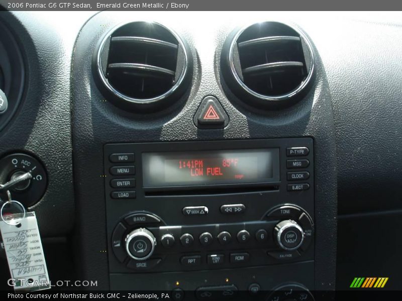 Emerald Green Metallic / Ebony 2006 Pontiac G6 GTP Sedan