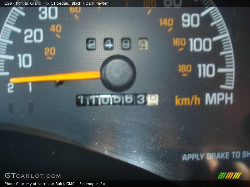 Black / Dark Pewter 1997 Pontiac Grand Prix GT Sedan