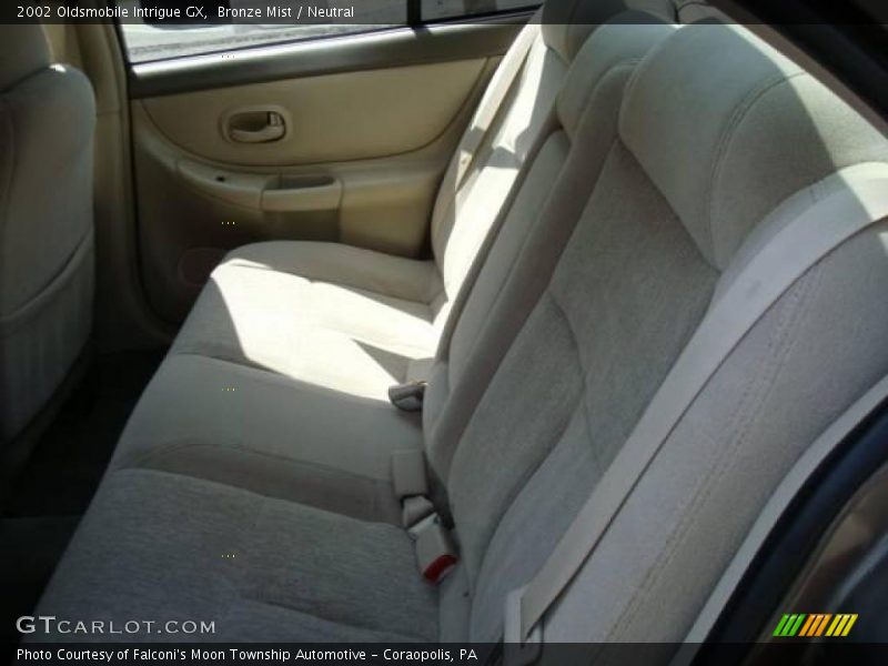 Bronze Mist / Neutral 2002 Oldsmobile Intrigue GX