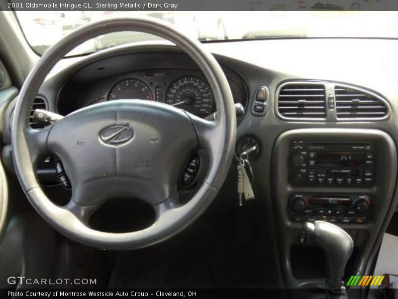 Sterling Metallic / Dark Gray 2001 Oldsmobile Intrigue GL