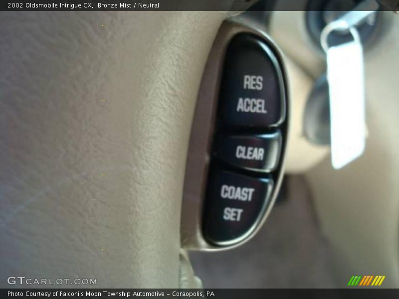 Bronze Mist / Neutral 2002 Oldsmobile Intrigue GX