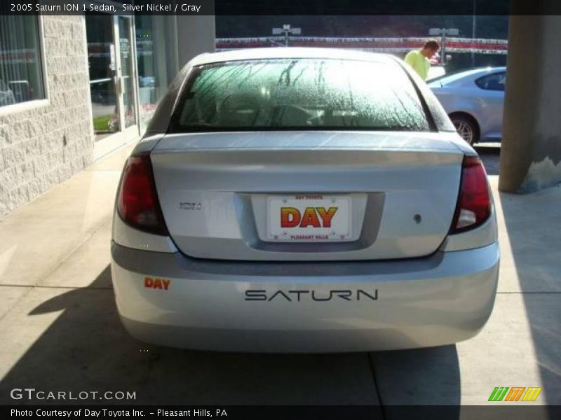 Silver Nickel / Gray 2005 Saturn ION 1 Sedan