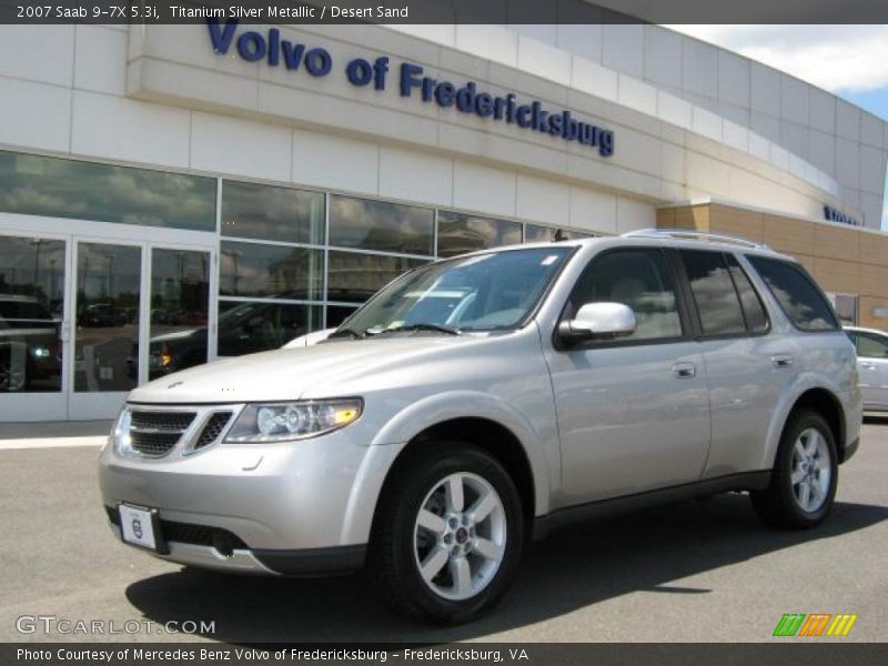 Titanium Silver Metallic / Desert Sand 2007 Saab 9-7X 5.3i
