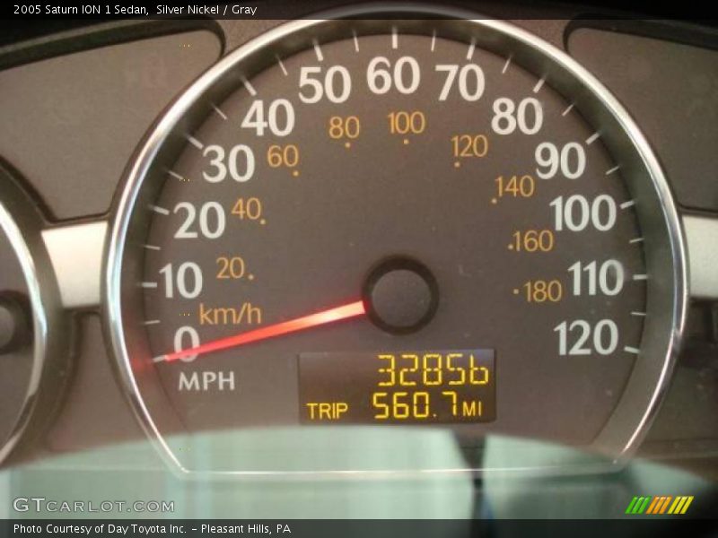 Silver Nickel / Gray 2005 Saturn ION 1 Sedan