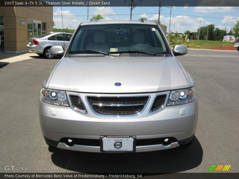 Titanium Silver Metallic / Desert Sand 2007 Saab 9-7X 5.3i