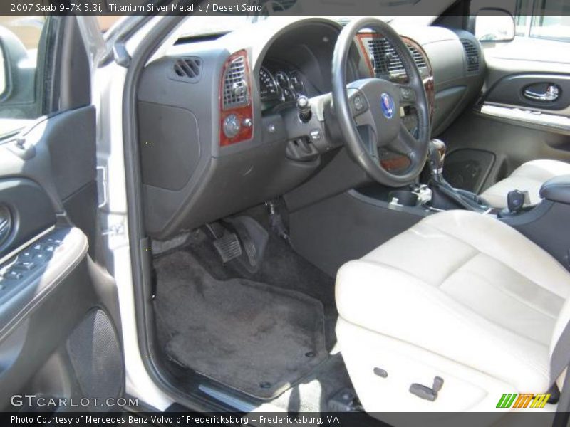 Titanium Silver Metallic / Desert Sand 2007 Saab 9-7X 5.3i