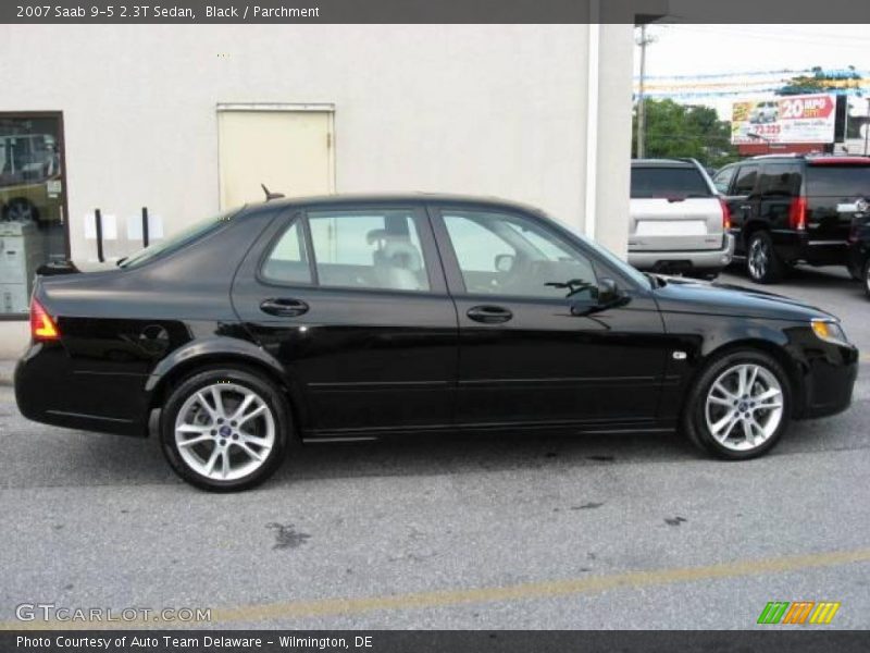 Black / Parchment 2007 Saab 9-5 2.3T Sedan