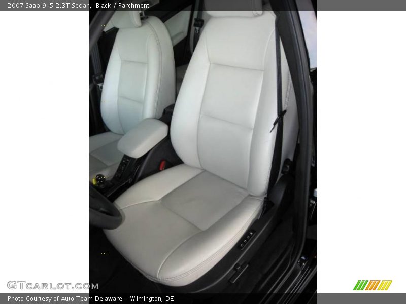 Black / Parchment 2007 Saab 9-5 2.3T Sedan