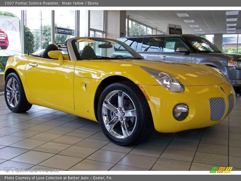 Mean Yellow / Ebony 2007 Pontiac Solstice Roadster