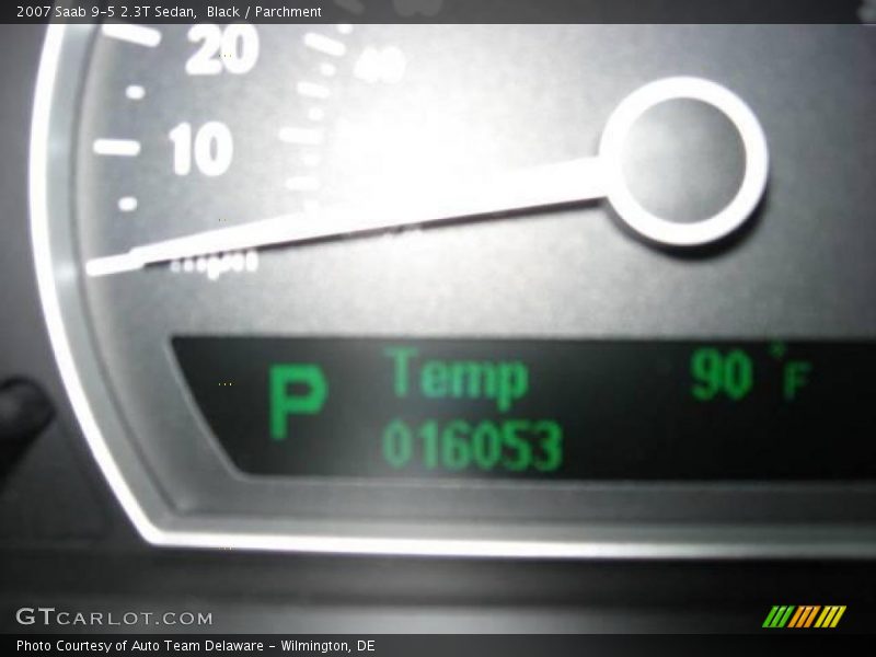 Black / Parchment 2007 Saab 9-5 2.3T Sedan